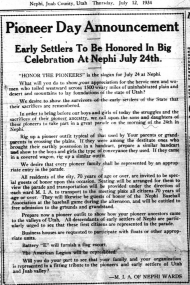 1934 Pioneer Day